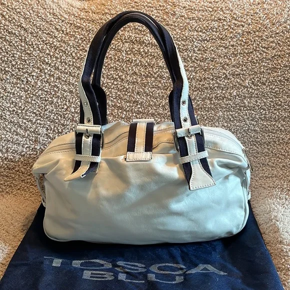 Tosca Blu white leather purse - Picture 4 of 6